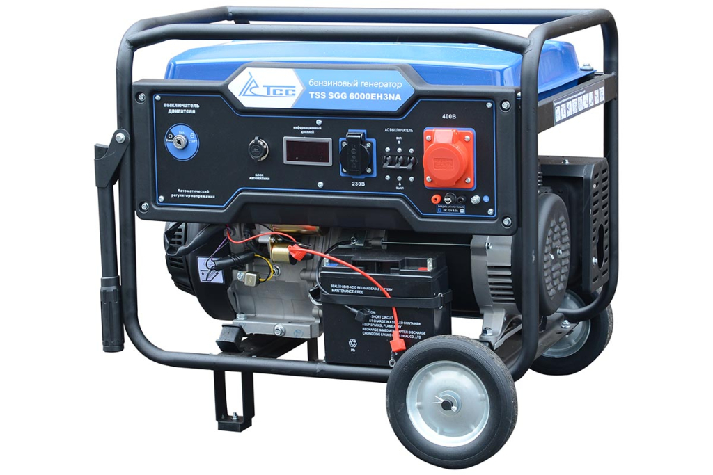 Бензогенератор 6 кВт с АВР ТСС SGG 6000EH3NA 033521