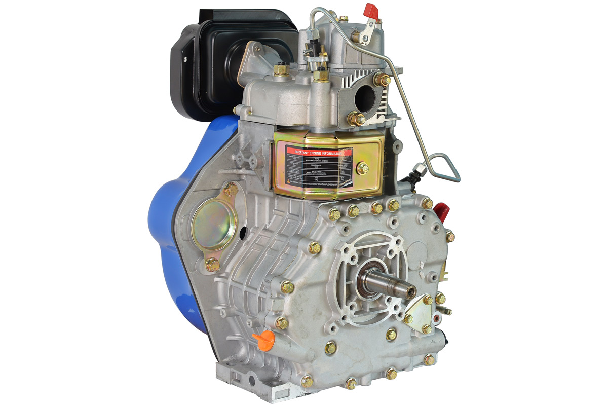 картинка Двигатель дизельный 192FB (B-тип, вал конус) - T0 / Diesel engine 192FB