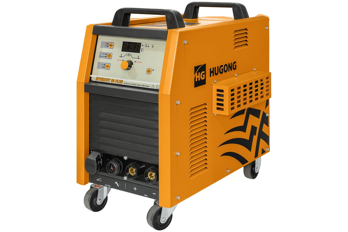 картинка Аппарат воздушно-плазменной резки HUGONG INVERCUT 80 PLUS III (встроенный компрессор)