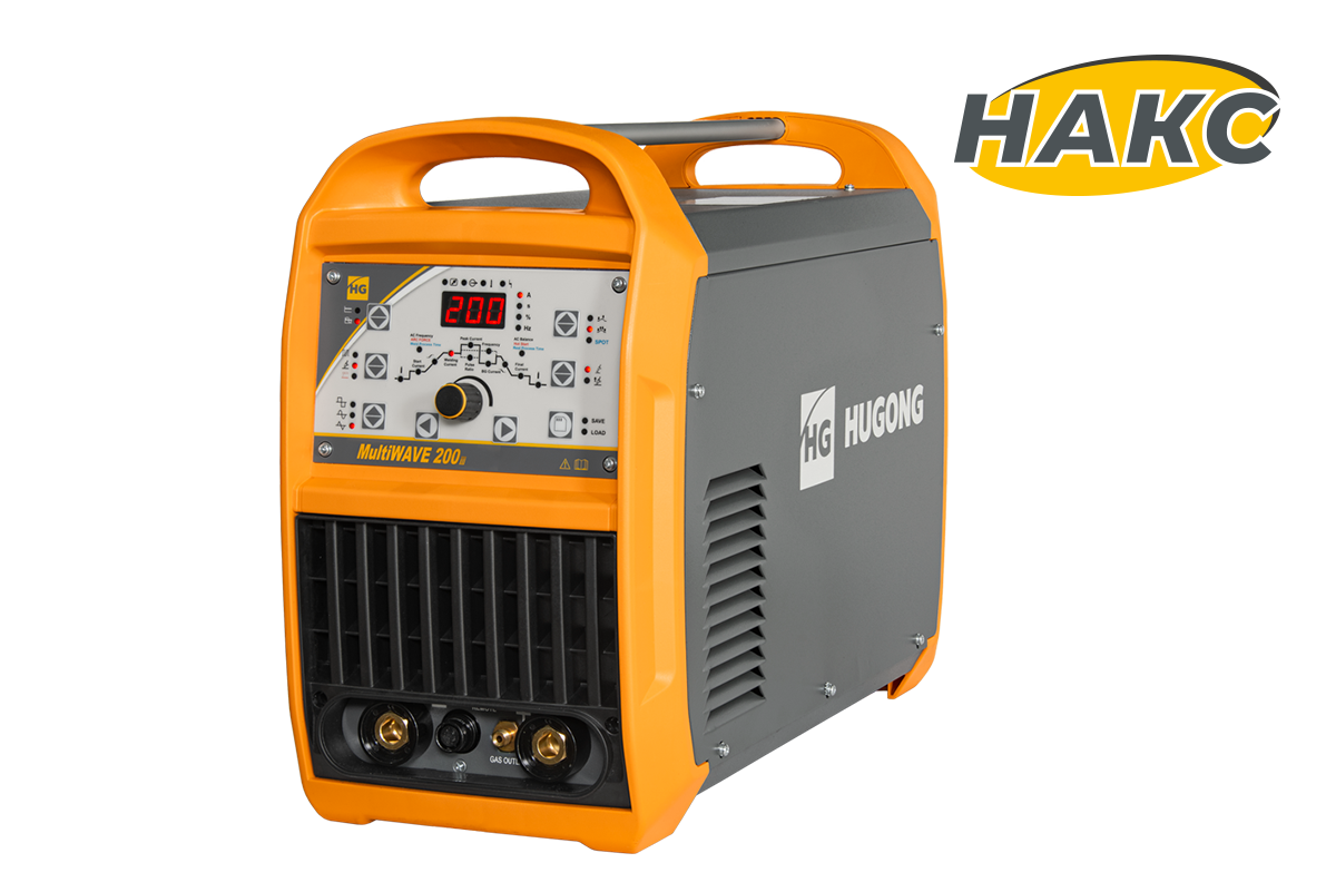 картинка Аппарат аргонодуговой сварки HUGONG MultiWAVE 200 III AC/DC (cold tack, различные типы волны)