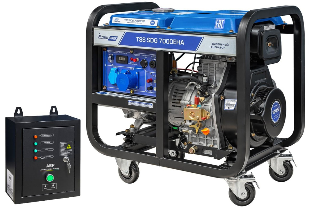Дизель генератор TSS SDG 7000EHA с АВР 033540