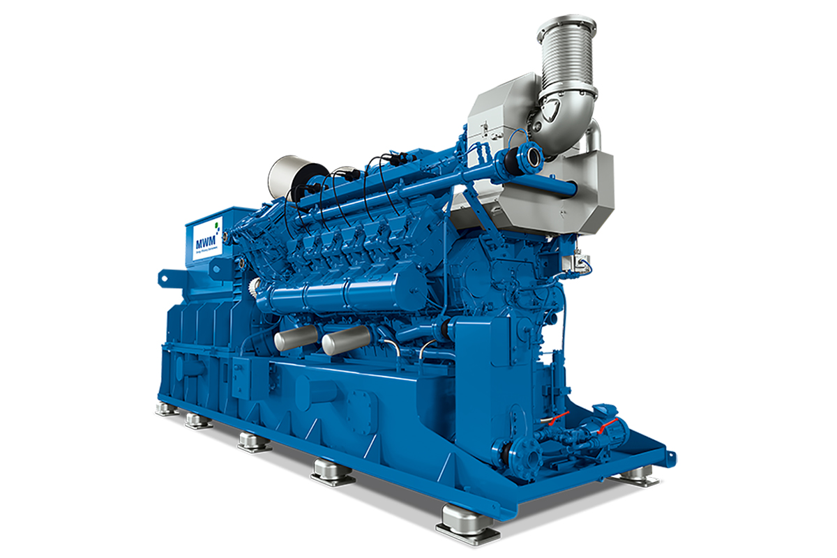картинка Газопоршневая электростанция ТСС MWM-1380
